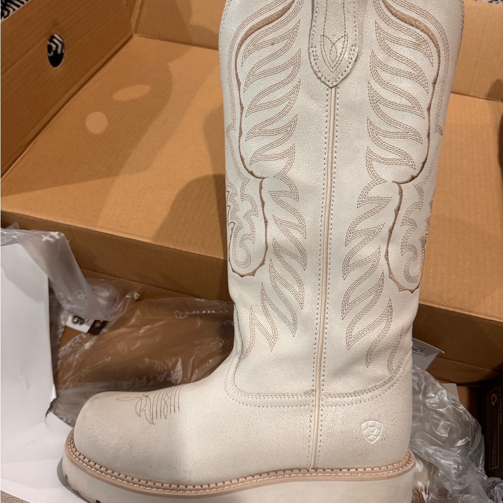 Ariat Cream Over the Knee Boots